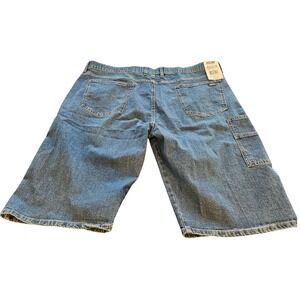 Genuine Dickies Carpenter Shorts Mens 44 Blue Flex Denim ER309SNB